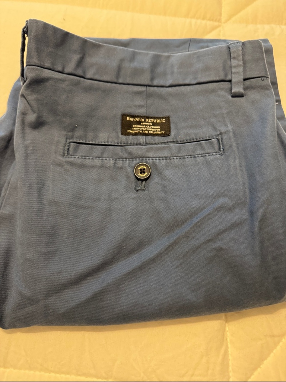 Banana Republic Men’s Navy Blue Chino Pants